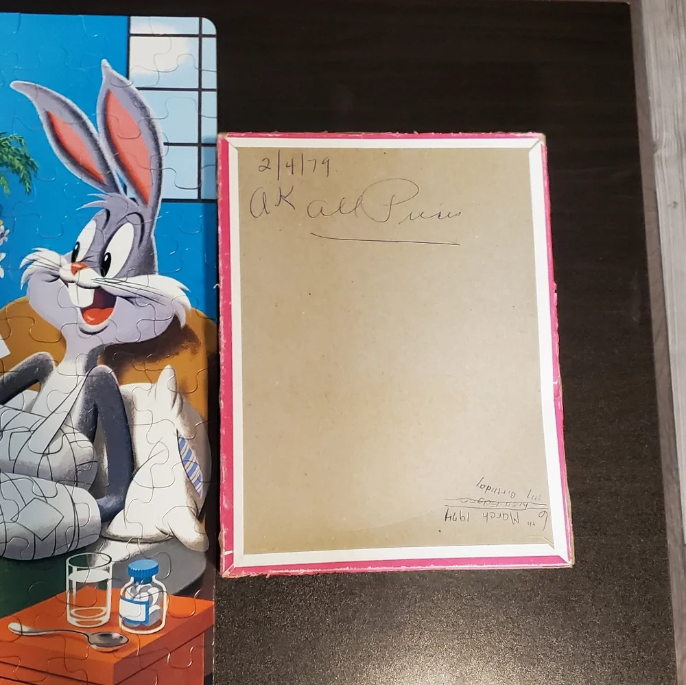 1973 Bugs Bunny Jigsaw Puzzle